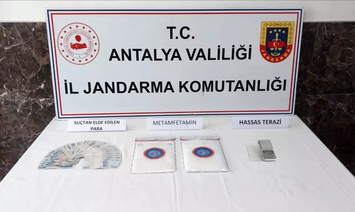 Alanya'da Uyuşturucu Operasyonu: 1,65 Kg Metamfetamin Ele Geçirildi