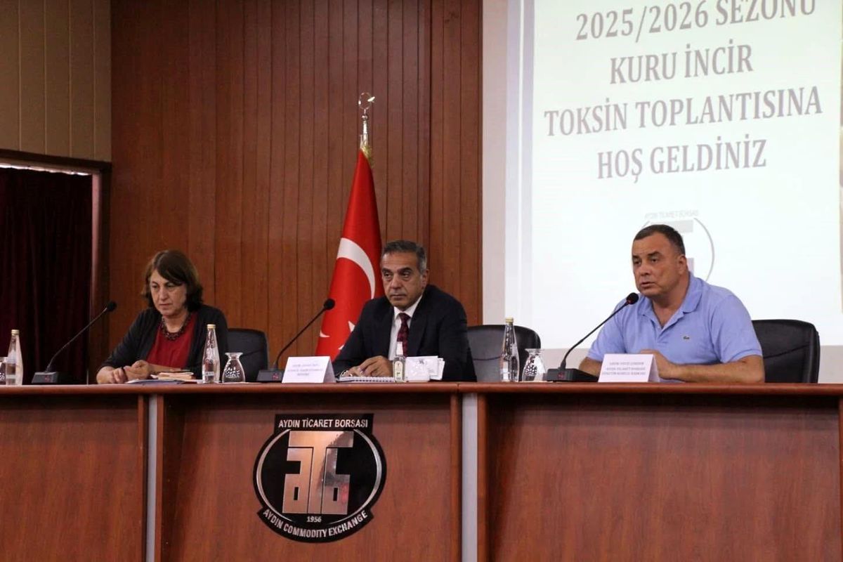 Aydın'da Kuru İncir Toksin Toplantısı Gerçekleştirildi