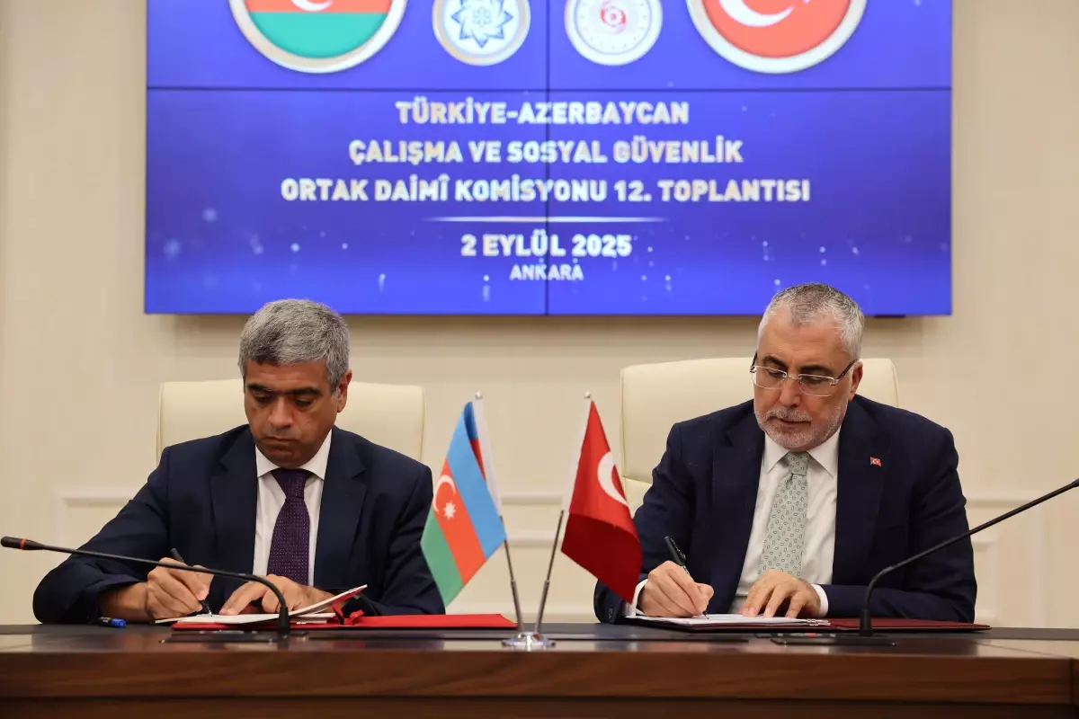 Türkiye ve Azerbaycan Arasında İşbirliği Protokolü İmzalandı