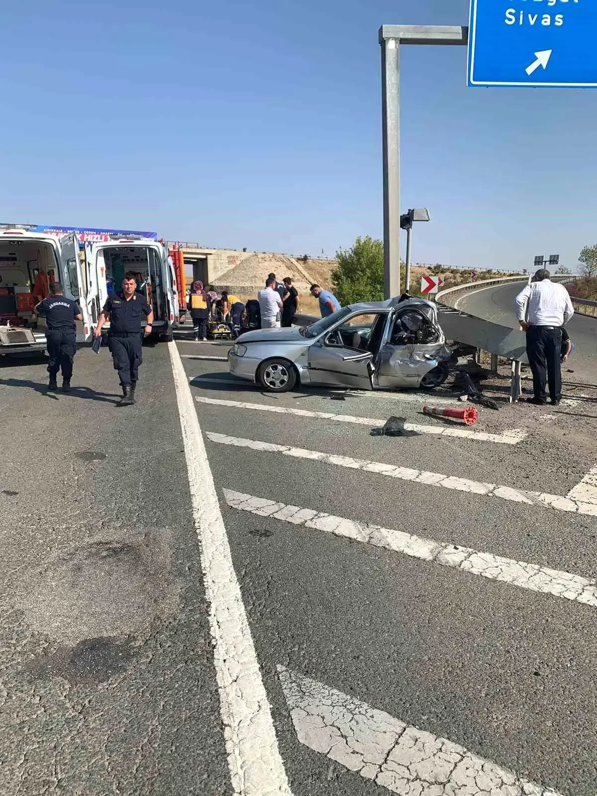 Kırıkkale'de Trafik Kazası: 5 Yaralı