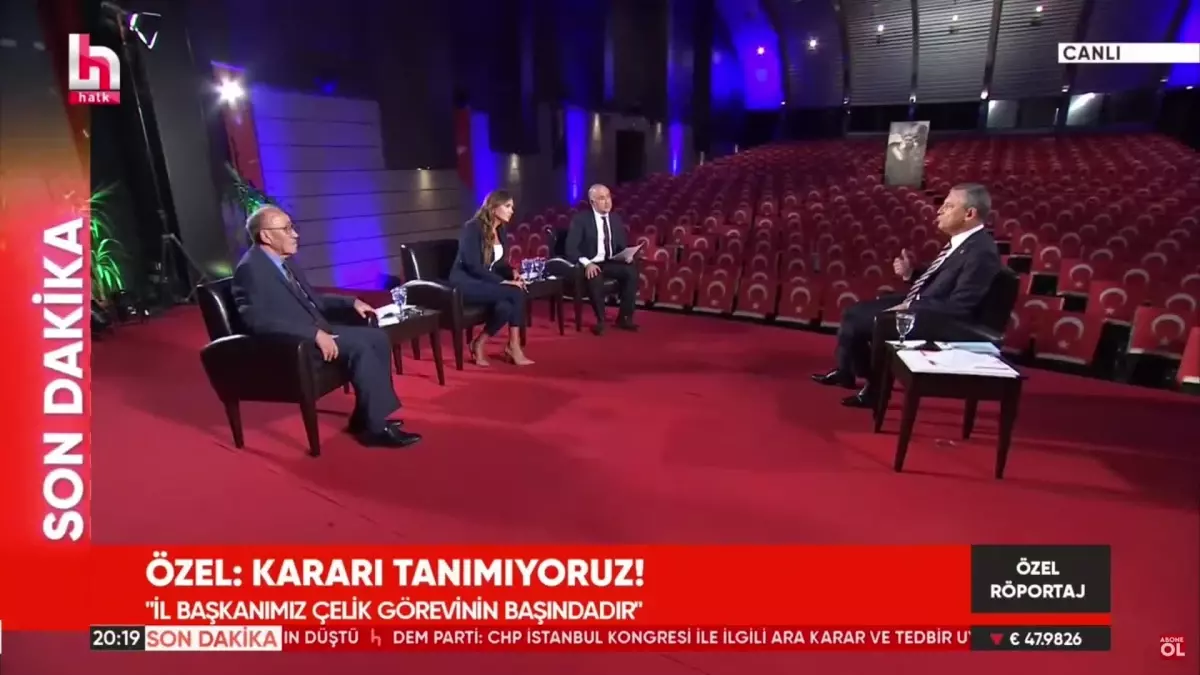 CHP Genel Başkanı Özgür Özel: Kumpasa Karşı Partiden İhraçlar Gerçekleşecek