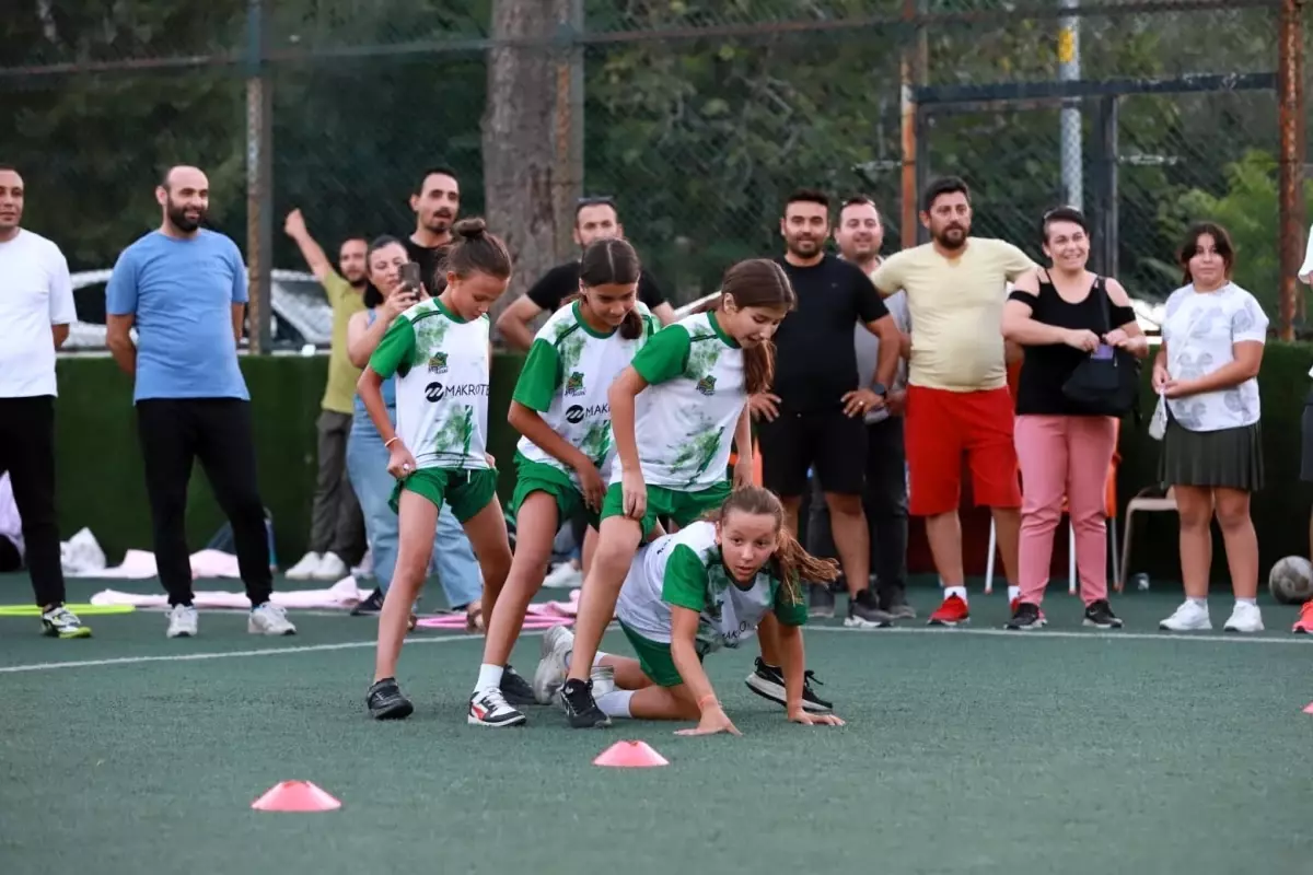 Denizli'de Spor Festivali Renkli Görüntülere Sahne Oldu
