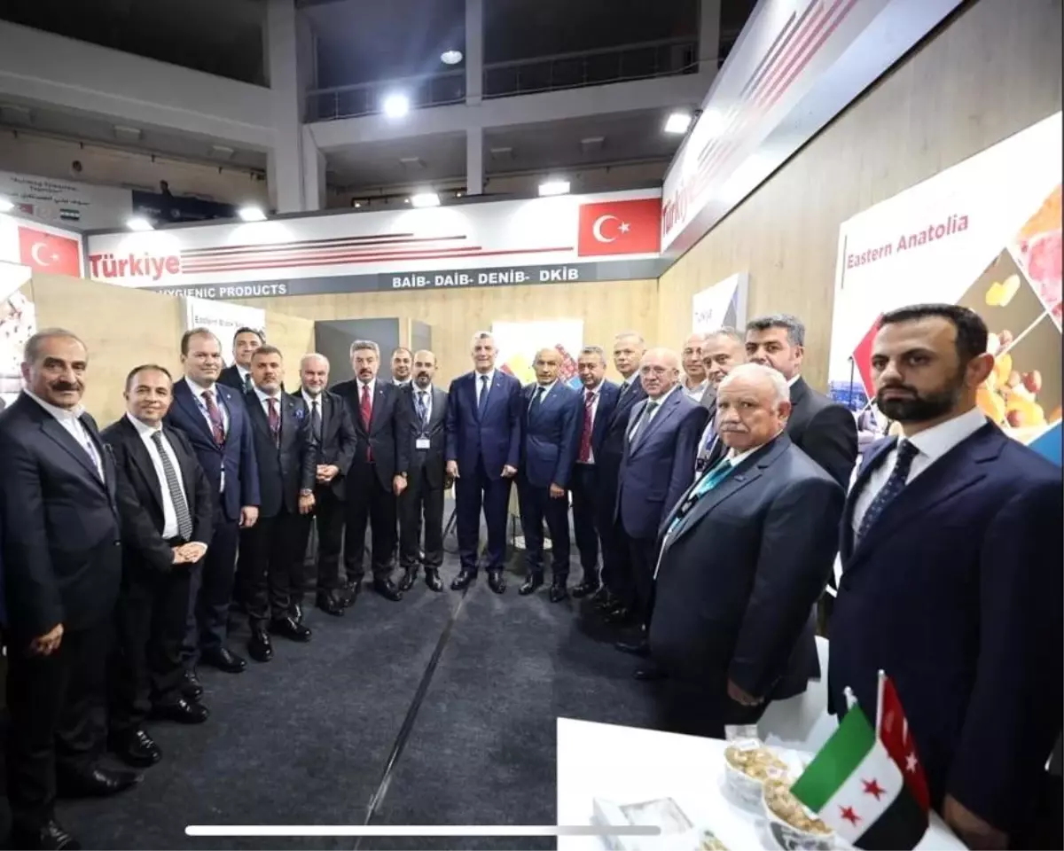 Denizli Tekstil Temsilcileri Şam Fuarında