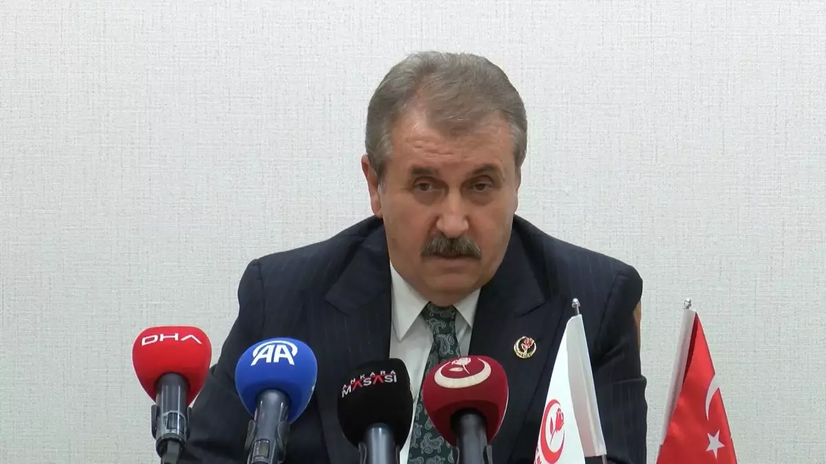 BBP Genel Başkanı Destici: 'Türkiye şu anda zaten terörsüz bir Türkiye'dir'