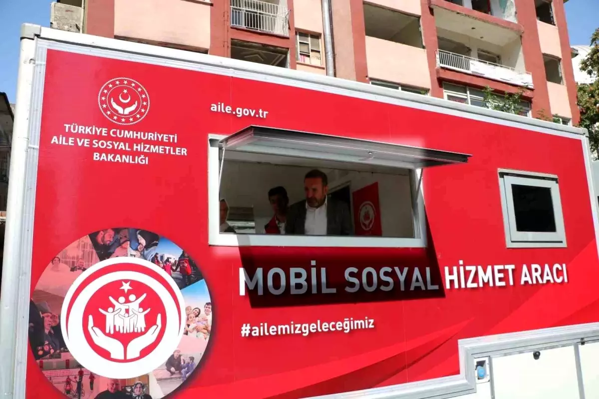 Diyarbakır’da Mobil Sosyal Hizmet Merkezi ile Yerinde Destek
