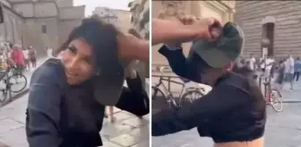 Hamile numarası tutmadı! Yankesici kadın suçüstü yakalandı