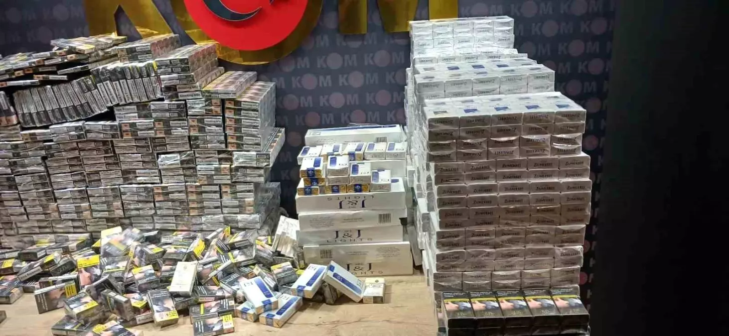 Kahramanmaraş'ta Kaçak Sigara Operasyonu: 5 Bin Paket Ele Geçirildi