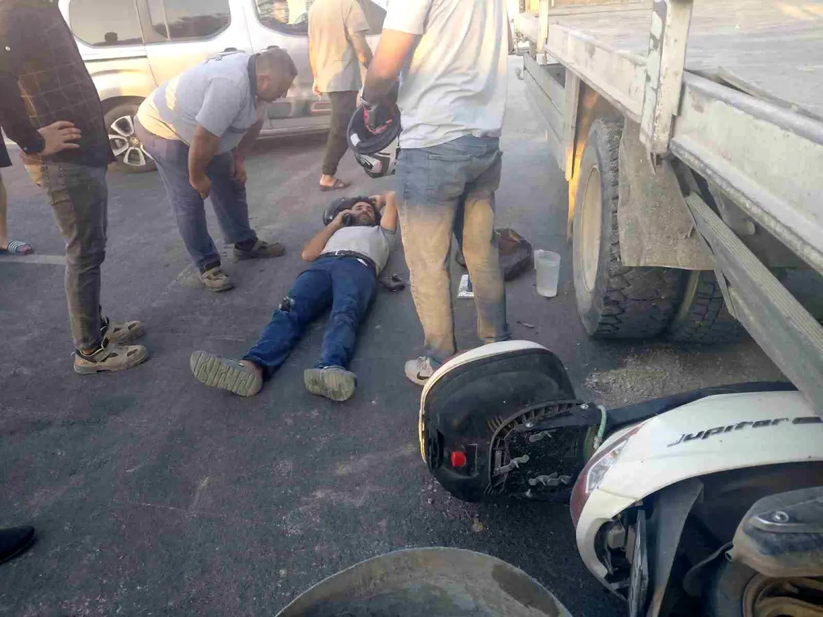 Malatya'da Trafik Kazası: Motosiklet Sürücüsü Yaralandı