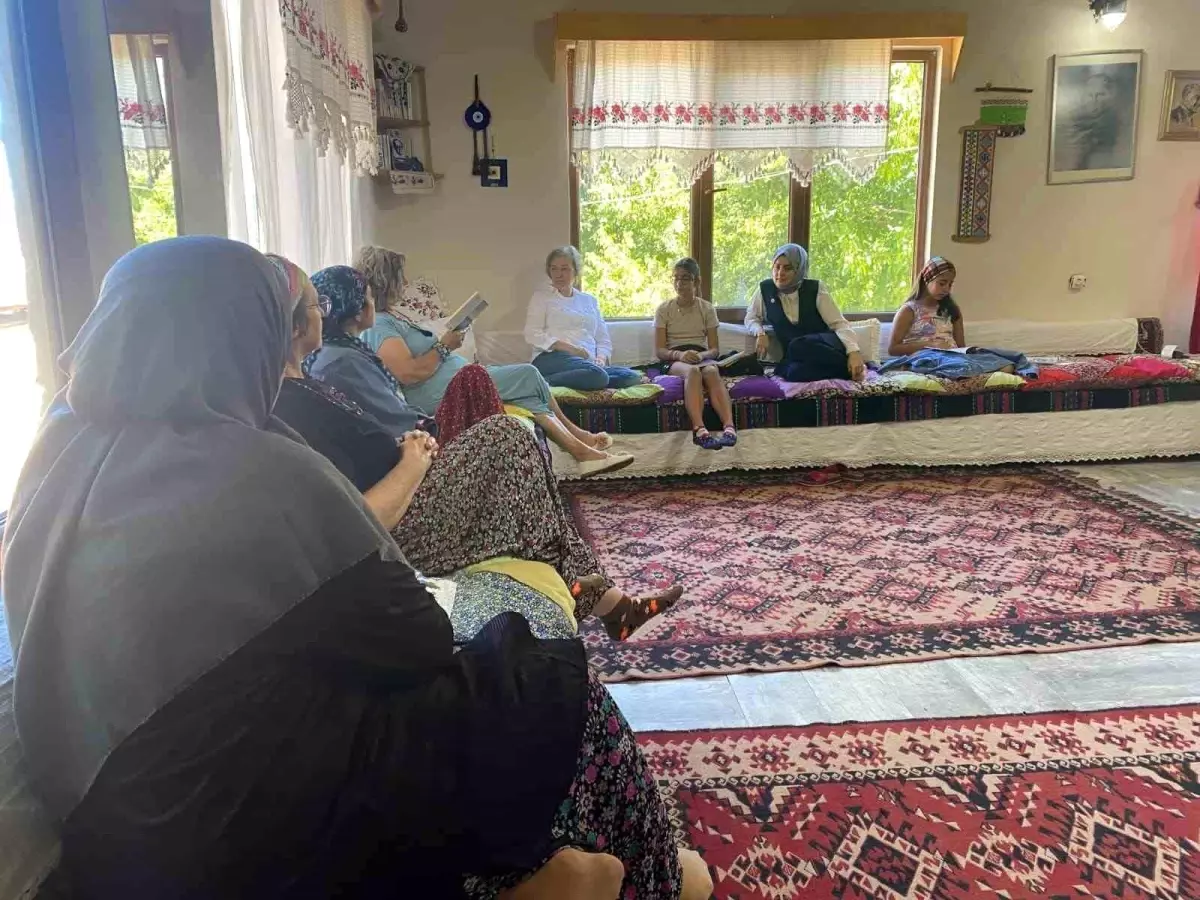 Gölpazarı'nda Kadınlarla Kitap Okuma Etkinliği