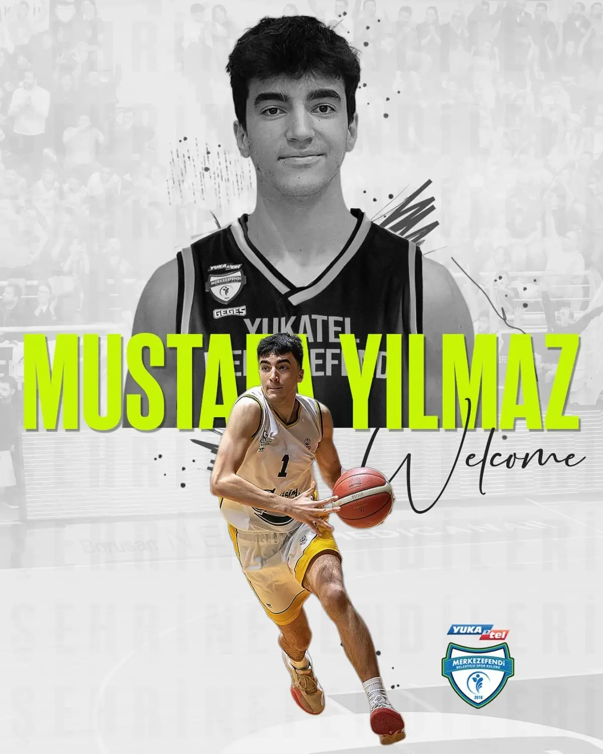 Merkezefendi Belediyesi Basket, Genç Yıldız Mustafa Yılmaz'ı Kadrosuna Kattı