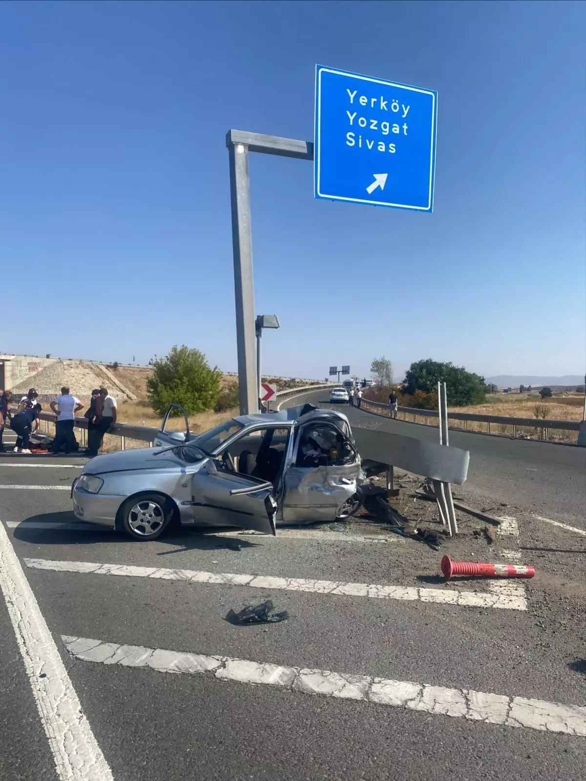 Kırıkkale'de Trafik Kazası: 1 Ölü, 4 Yaralı