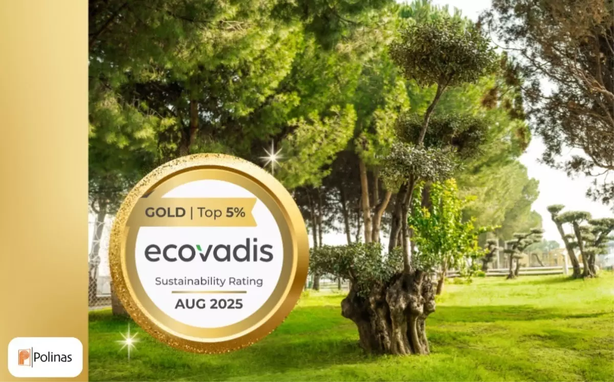 Polinas, EcoVadis'ten Altın Madalya Aldı