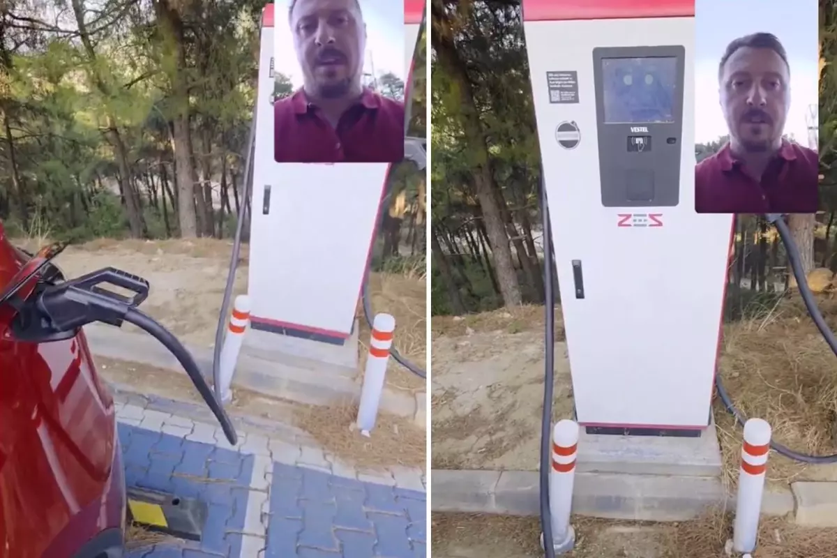 Şarj istasyonunda şahit olduğu manzara vatandaşı çıldırttı