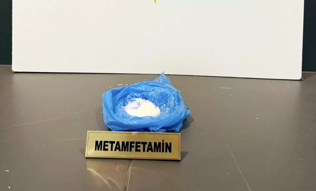 Samsun'da Narkotik Operasyonu: 41 Gram Metamfetamin Ele Geçirildi