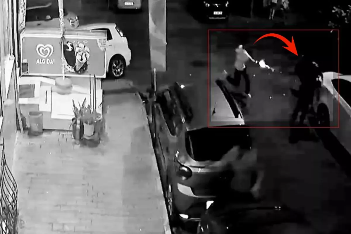 Tetikçi 14, maktul 20 yaşında! Cinayet anbean kameraya yansıdı