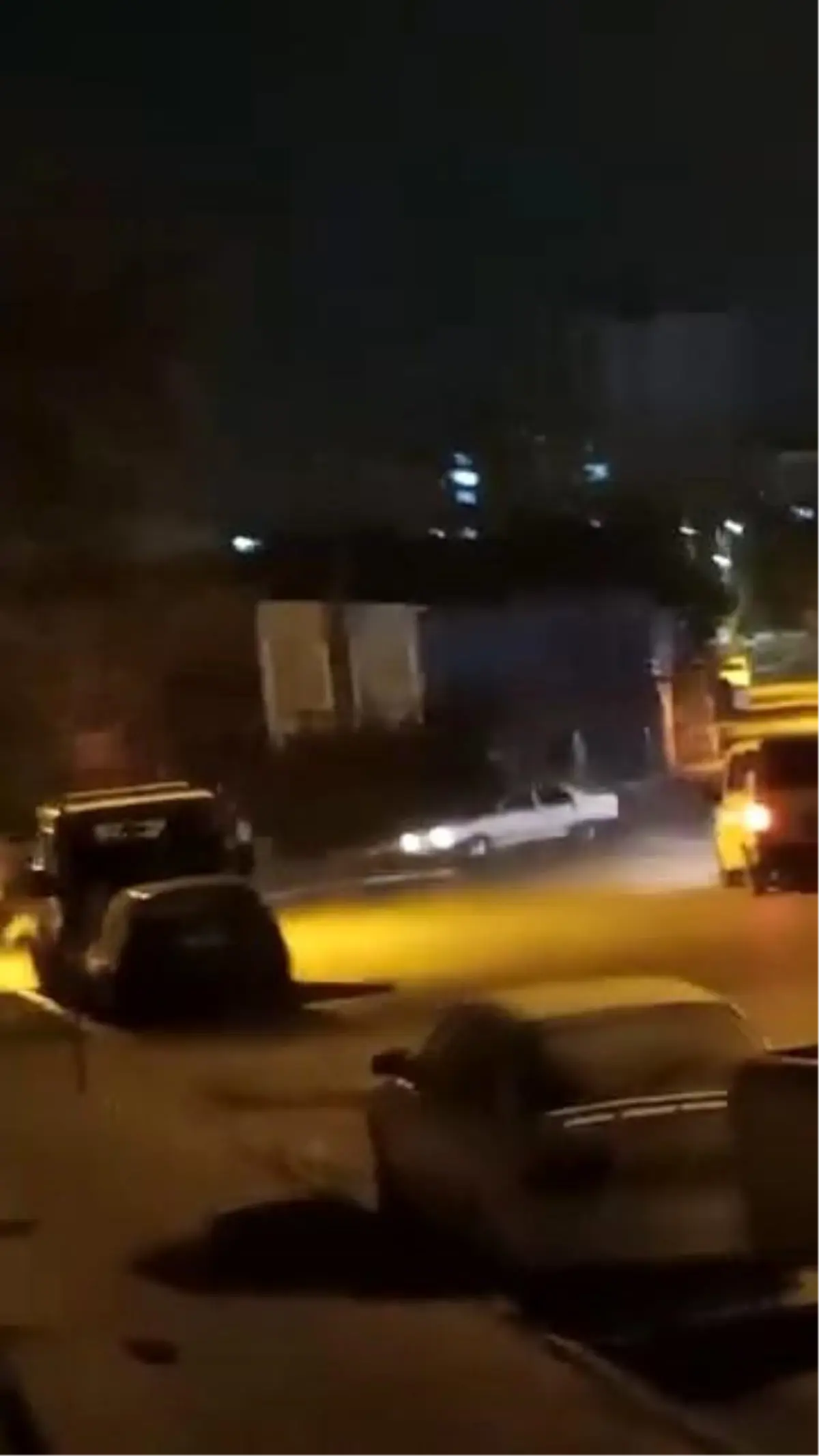 Elazığ'da Drift Yapan Tofaş Kameraya Yansıdı