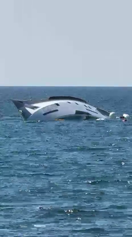 Luxury Yacht Sank in Zonguldak in 15 Minutes