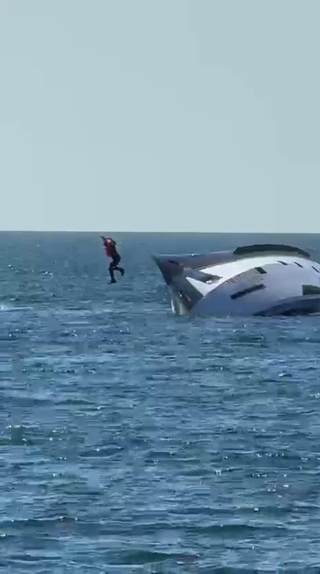 Luxury Yacht Sank in Zonguldak in 15 Minutes