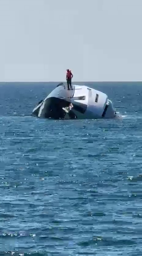 Luxury Yacht Sank in Zonguldak in 15 Minutes