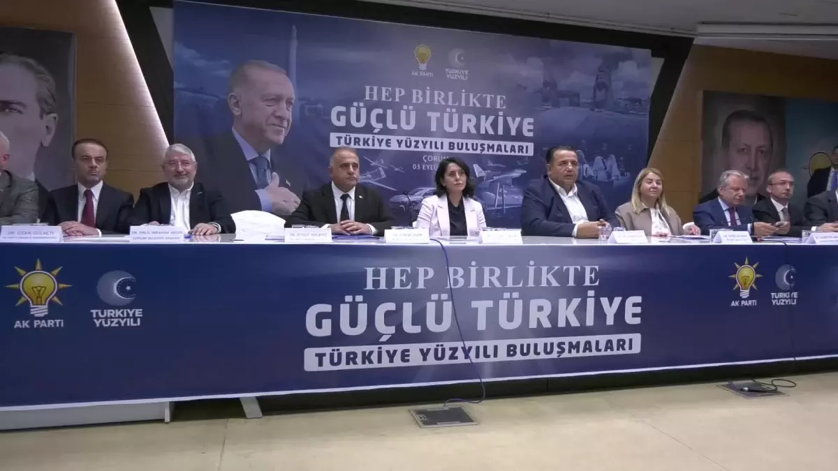 AK Parti Yüzyılı Buluşmaları: Türkiye'nin Uluslararası Rolü Vurgulandı