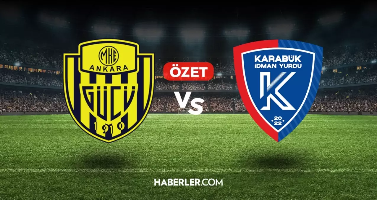 Ankaragücü Karagümrük İdman Yurdu maç özeti ve golleri! (VİDEO) Golleri kim attı, maç kaç kaç bitti?