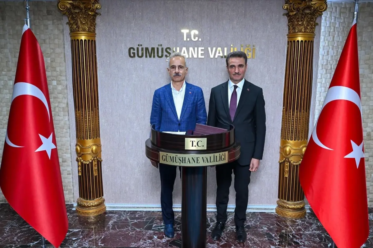 Bakan Uraloğlu'ndan Gümüşhane'ye Ziyaret