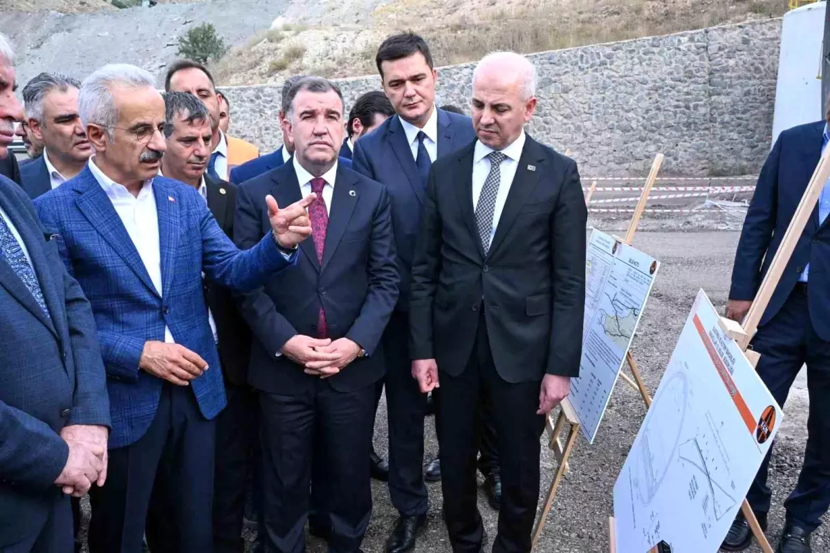 Kop Tüneli Projesinde Çalışmalar Devam Ediyor