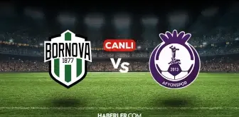 Bornova 1877 Afyonspor Kulübü CANLI nereden izlenir? Bornova 1877 Afyonspor Kulübü maçı hangi kanalda, nasıl izlenir?