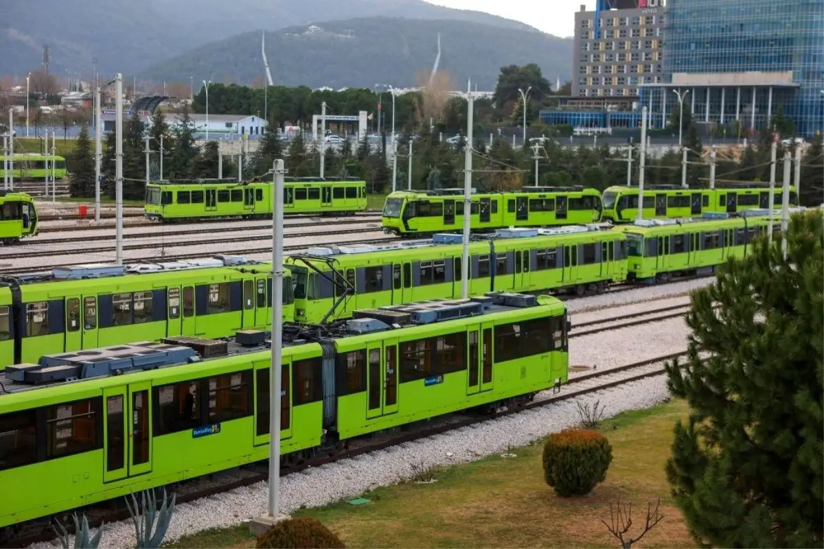BursaRay Hattında Bakım Çalışmaları Nedeniyle Ulaşım Düzenlemesi