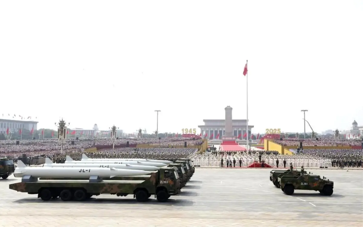 Çin, İkinci Dünya Savaşı Zaferi İçin Büyük Askeri Geçit Töreni Düzenledi