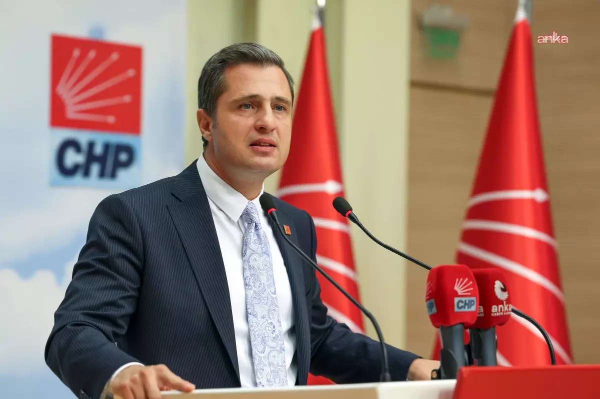 CHP Sözcüsü Deniz Yücel'den Adalet Bakanı'na Sert Tepki