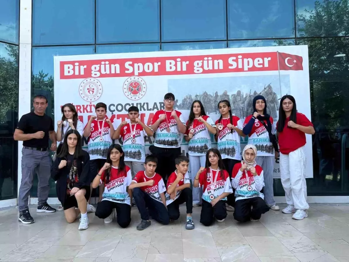 Elazığ Alfa Hazar Spor Kulübü, Türkiye Muay Thai Şampiyonası'nda 7 Madalya Kazandı