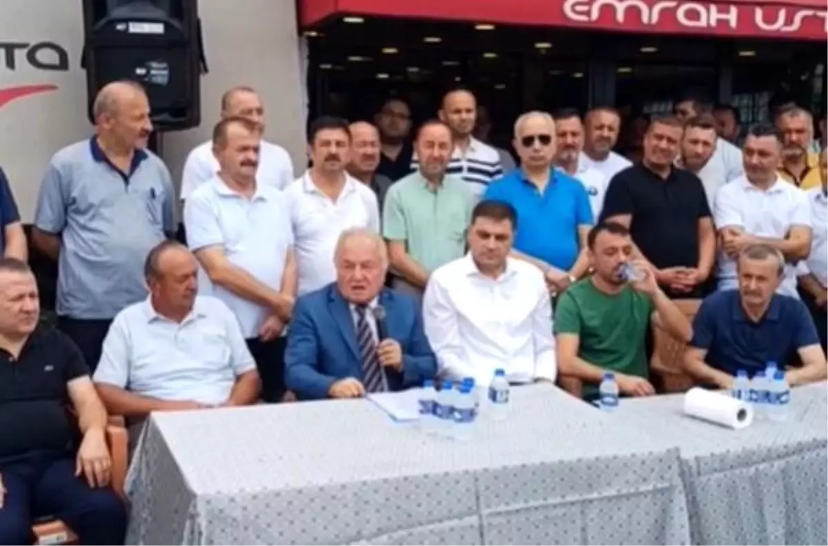 Giresun'da Restoran Sahibi Emrah Tok'a Destek Eylemleri Sürüyor