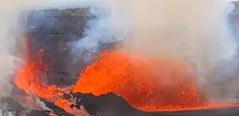 Hawaii'deki Kilauea Yanardağı'nda 32'inci patlama! 100 metreye kadar lav püskürdü