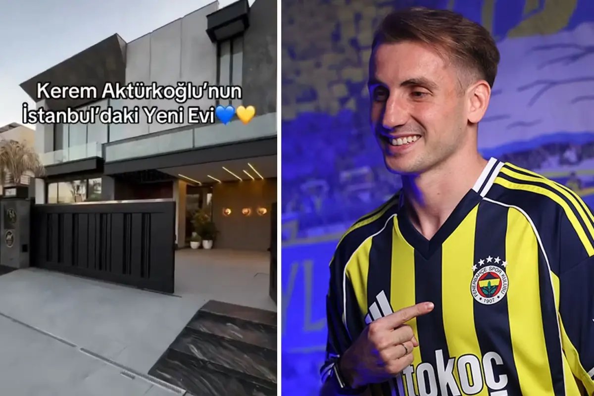 İçinde yok yok! İşte Kerem Aktürkoğlu'nun yeni evi