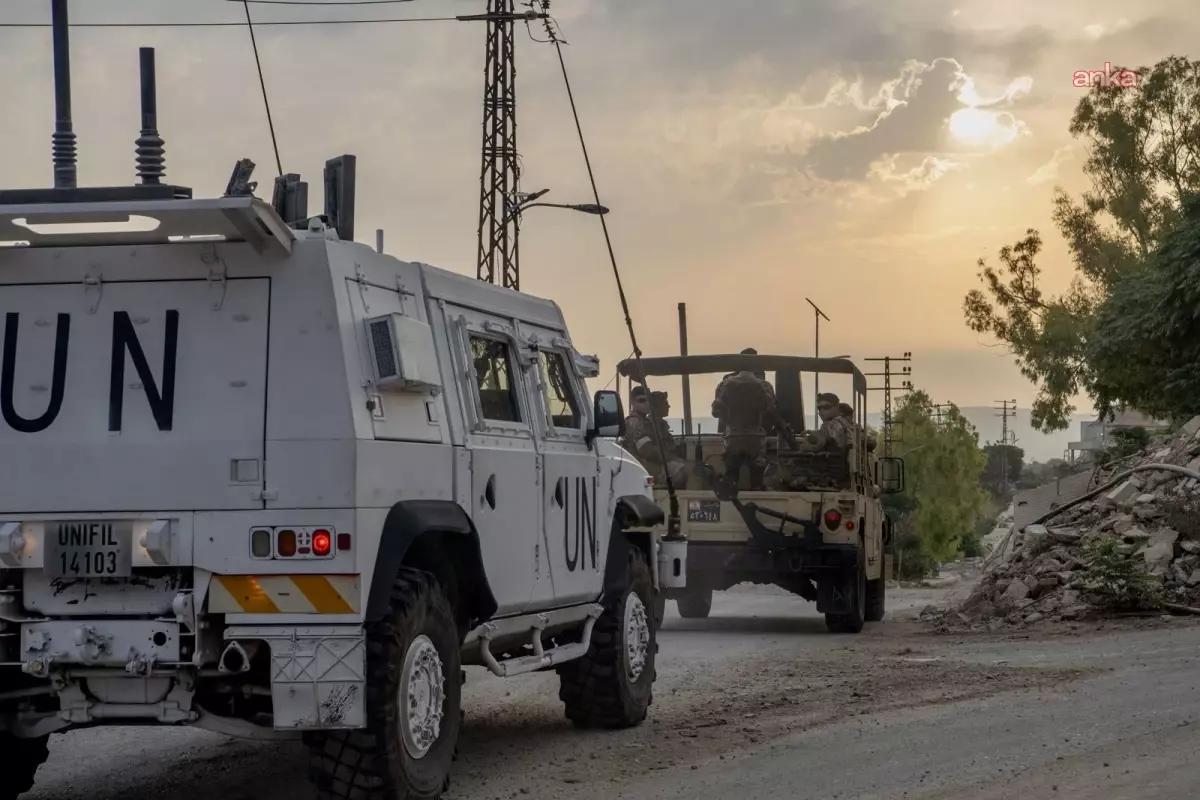 UNIFIL: İsrail İHA'ları Barış Gücü'ne Bombalı Saldırı Düzenledi