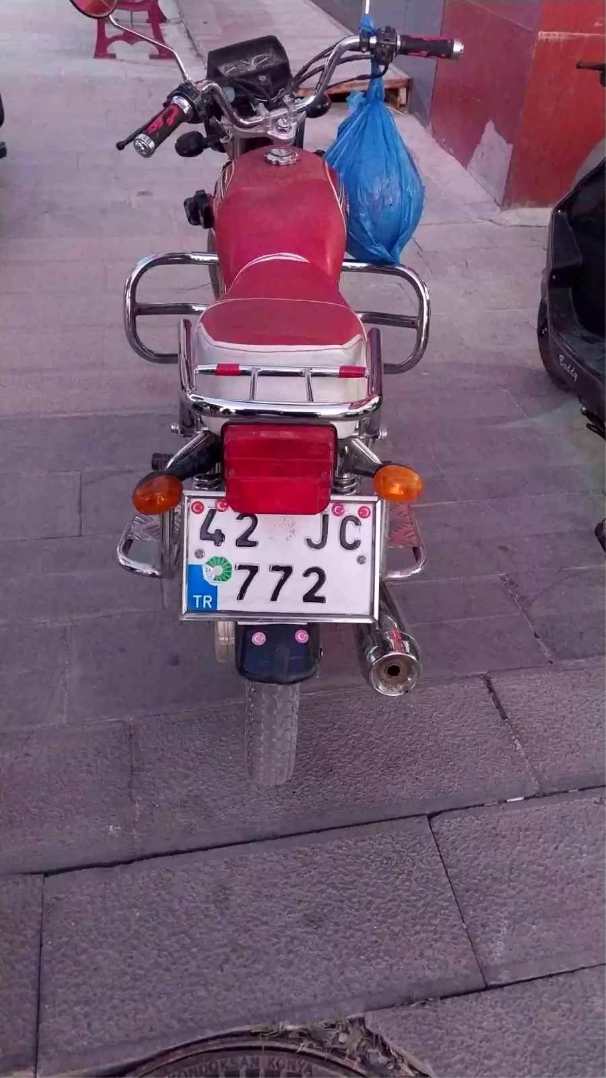 Karapınar'da Motosiklet Kazası: 1 Yaralı