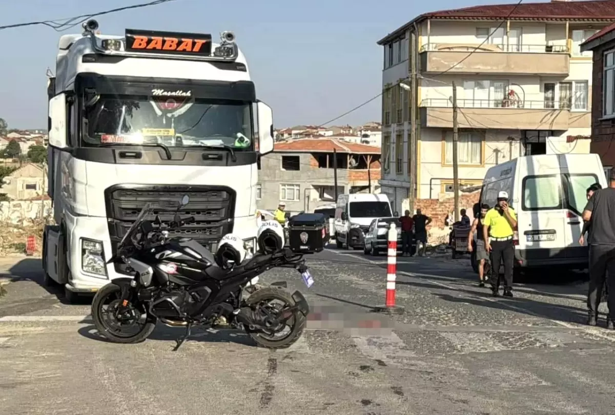 Kırklareli'nde Yaya Geçidinde Tır Çarpması: Kadın Ağır Yaralandı