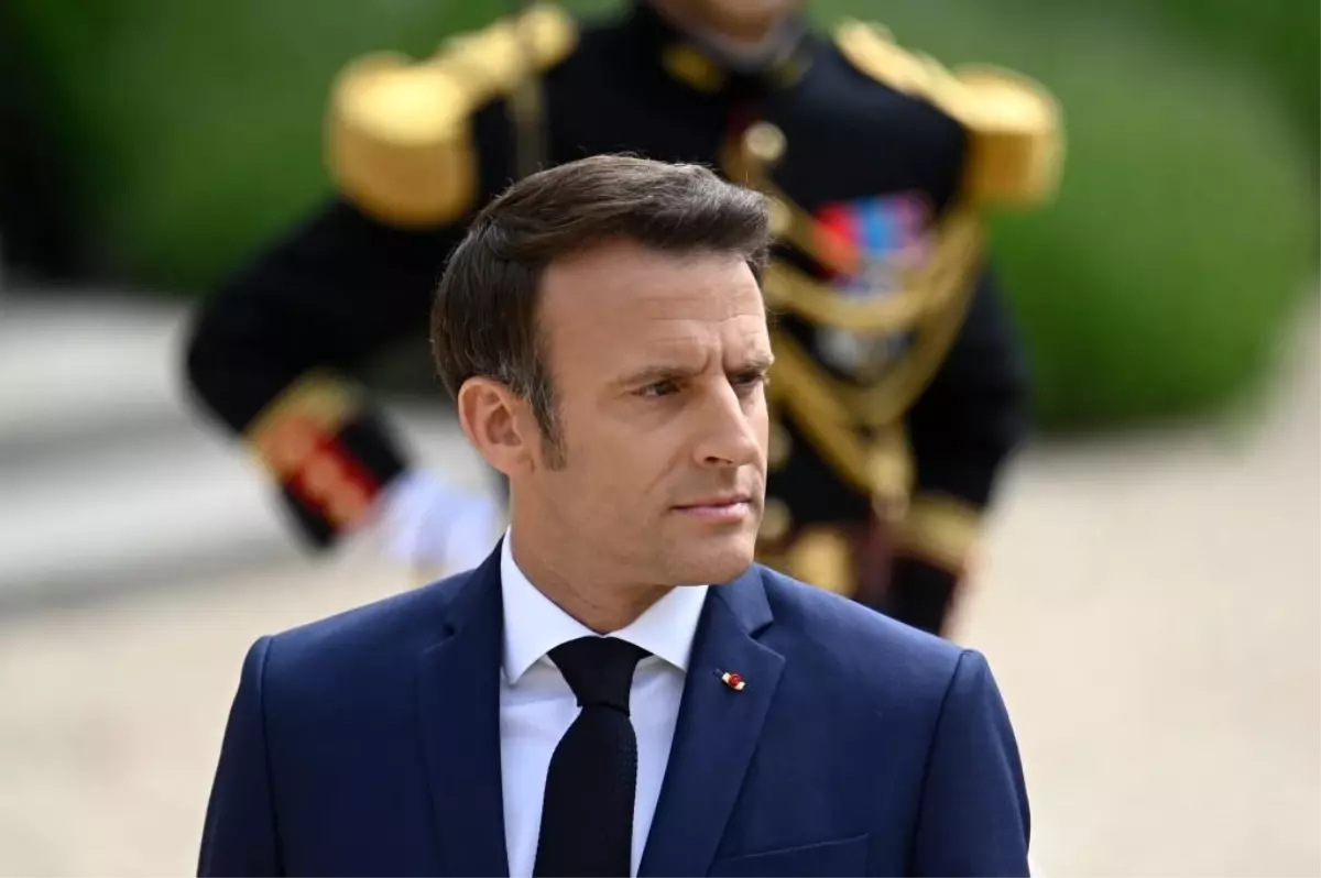 Macron: Filistinli Yetkililere Vize Verilmemesi Kabul Edilemez