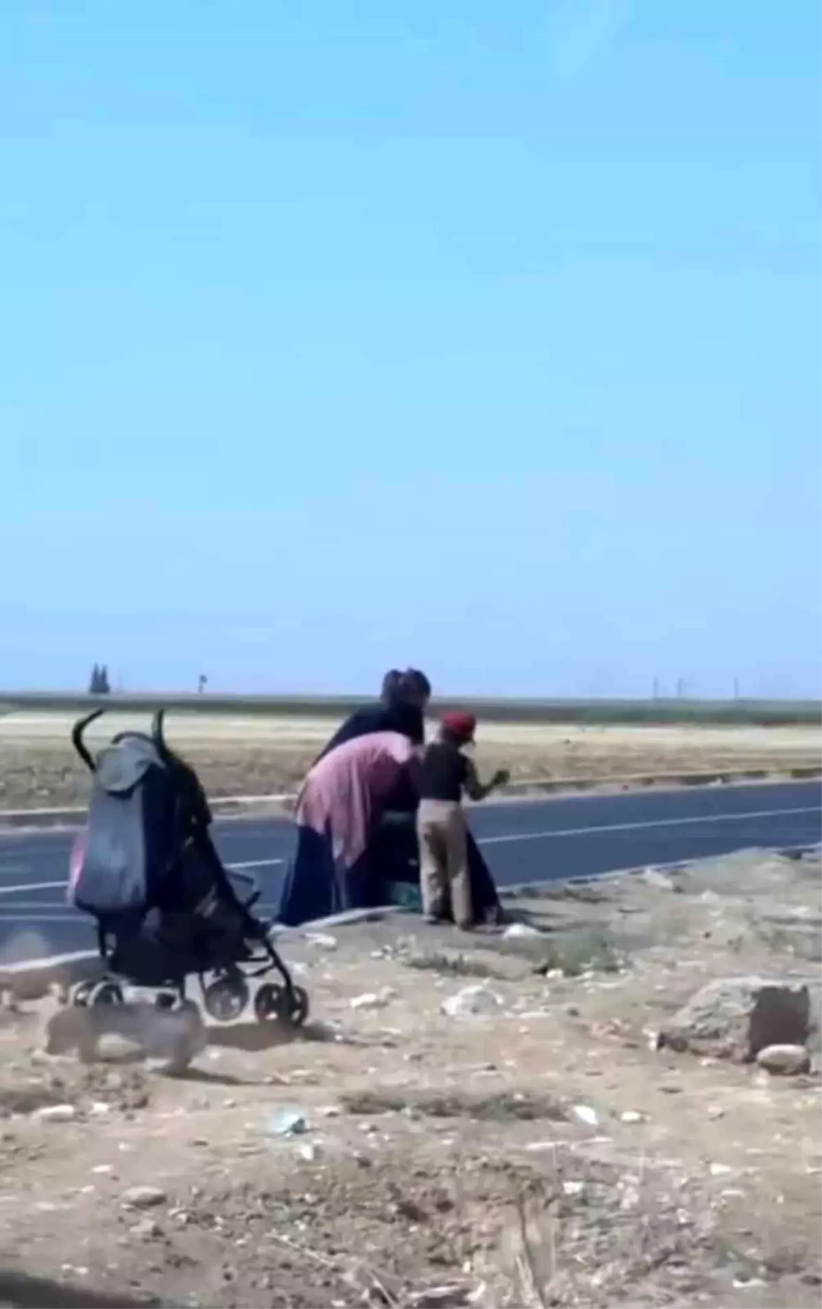 Mardin'de Dilenci Kadınların Kavgası Kamerada