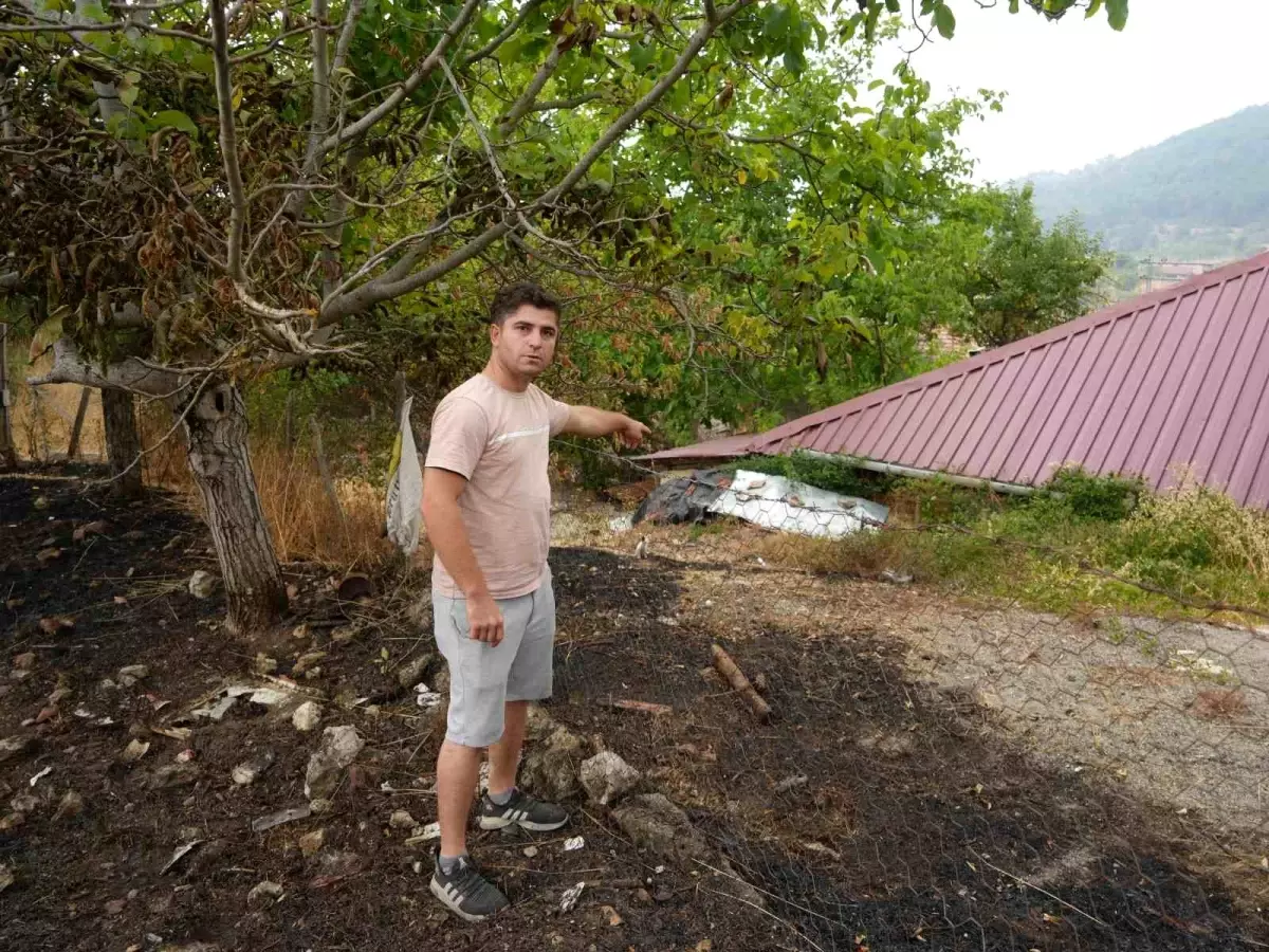 Kastamonu'daki Orman Yangınında Hasar Havadan Görüntülendi