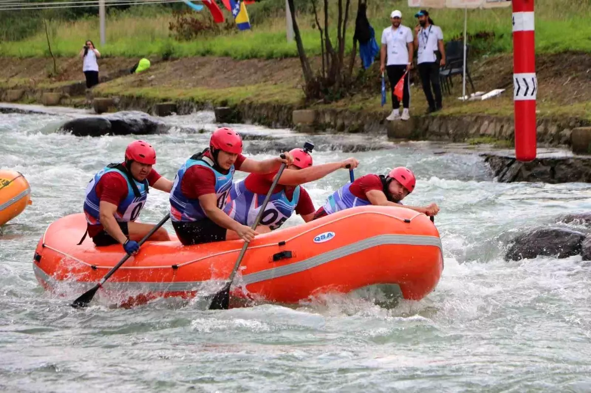 Rize'de Rafting Avrupa Kupası Başladı