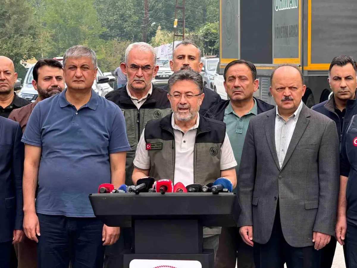 Tarım ve Orman Bakanı İbrahim Yumaklı Açıklaması
