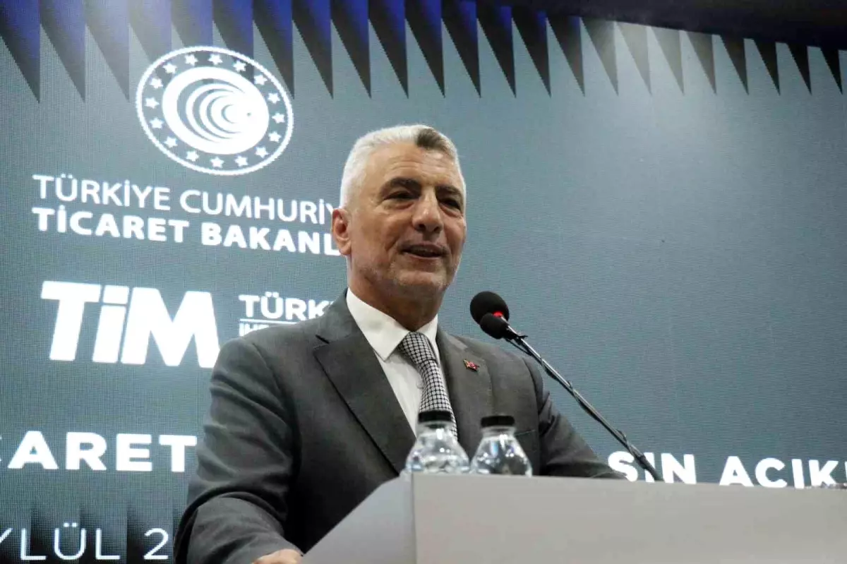 Ticaret Bakanı Bolat: 'Ağustos ayında mal ihracatımız 21 milyar 795 milyon dolar olarak gerçekleşti'