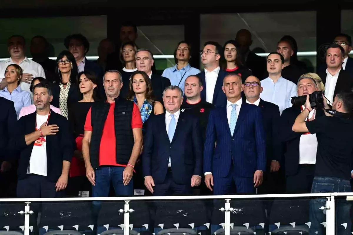 A Milli Takım Gürcistan'ı 2-0 Önde Geçti