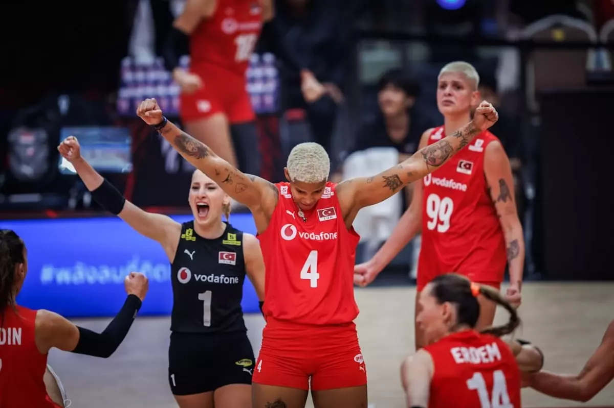 A Milli Kadın Voleybol Takımı Yarı Finale Yükseldi