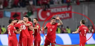 A Milli Takım'ın gollerinde damga vuran görüntüler