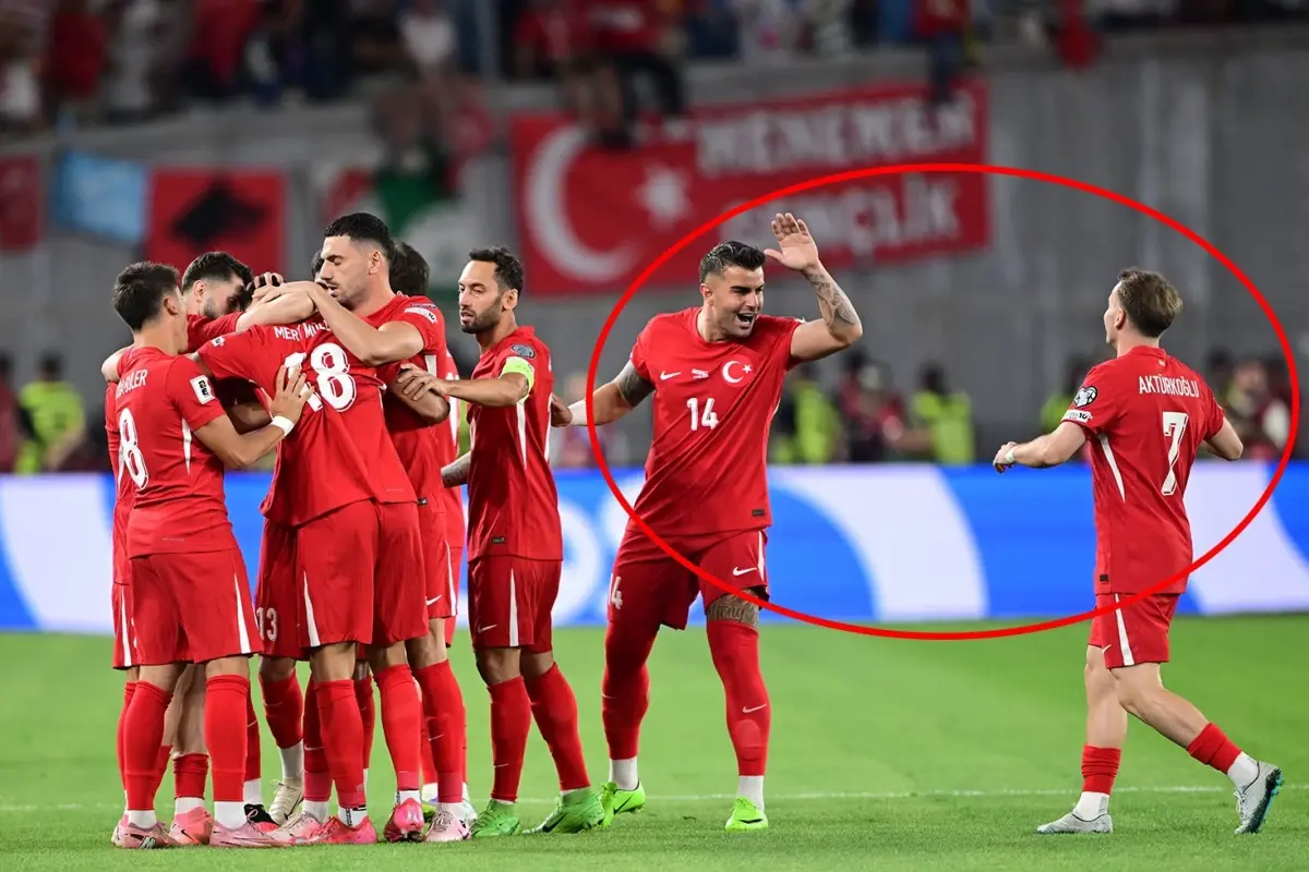 A Milli Takım'ın gollerinde damga vuran görüntüler