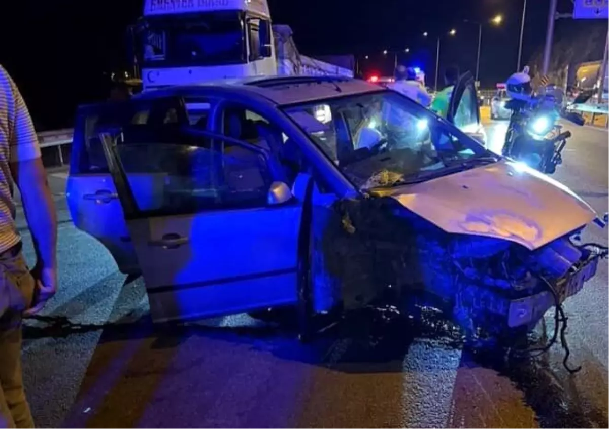 Amasya'da Trafik Kazası: 1 Ölü, 3 Yaralı