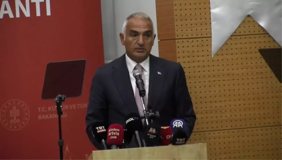 Kültür ve Turizm Bakanı Ersoy, Artvin'de Turizm Kapasitesini Artıracak Radikal Kararlar Aldıklarını Açıkladı